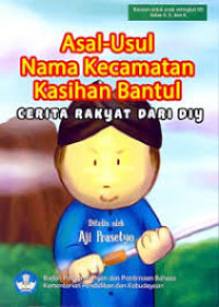 Image of ebook ASAL-USUL NAMA KECAMATAN KASIHAN BANTUL