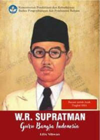 Image of ebook W.R. SUPRATMAN: GURU BANGSA INDONESIA