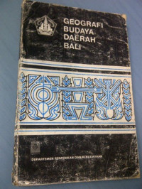 Image of Geografi Budaya Daerah Bali